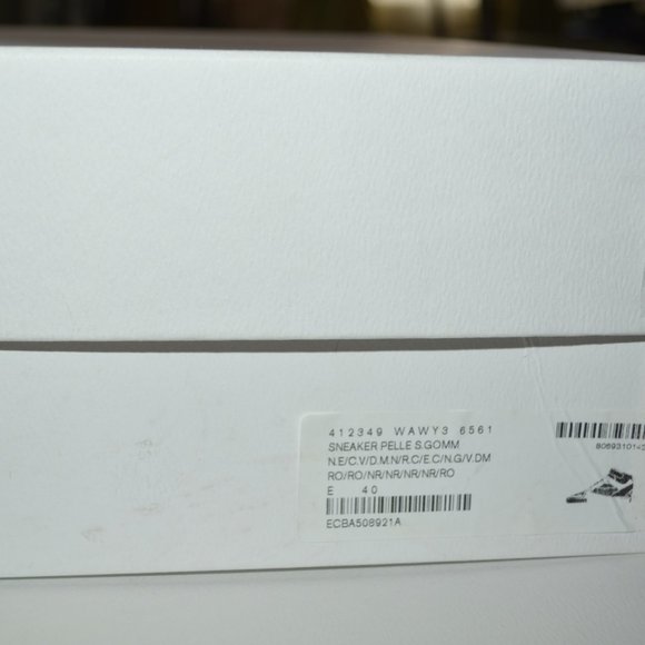 NWT BALENCIAGA MENS NEOPRENE STRAP HITOP SUEDE LEATHER SNEAKERS US 7 EU 40 - Picture 10 of 10